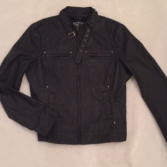 blanc noir Jackets & Blazers - Blanc Noir Waxed Canvas Jacket